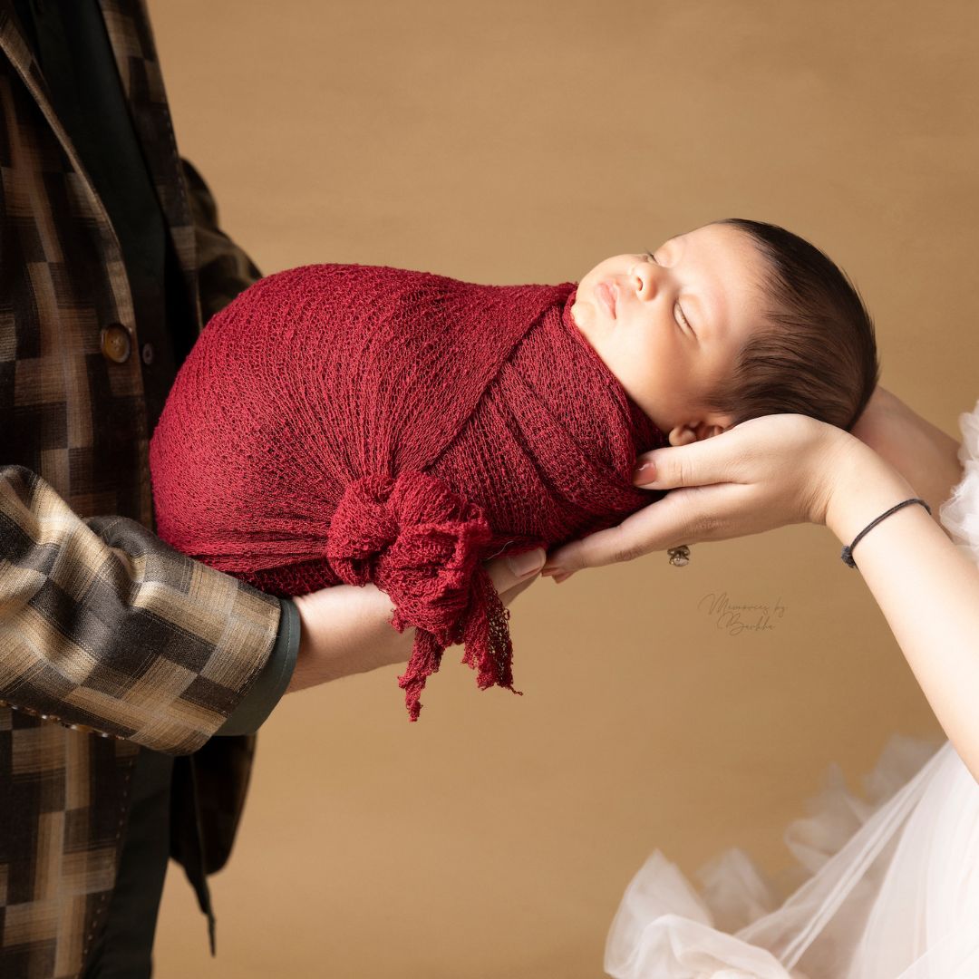 Creative Poses and Angles Highlighting Your Newborn's Adorable Gestures